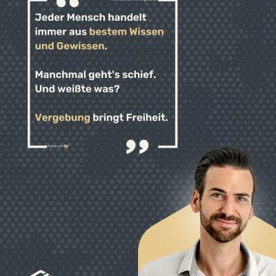 Vergebung bringt Freiheit - ein Artikel von Björn Kücklich von Björn Kücklich Coaching dem New Leadership Coach