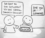 Beitragsbild zu Mit Glück ist es so eine Sache. So kannst Du easy peasy mehr Glück in Dein Leben bringen.